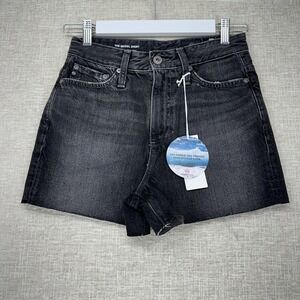 AG Adriano Goldschmied Shorts Womens 24 Mikkel High Rise Denim Cutoff Vintage